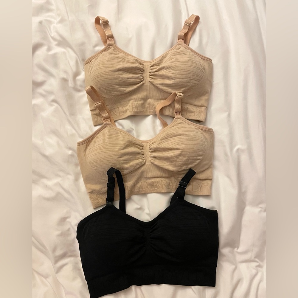 3 Kindred Bravely Sublime Hands Free Pumping and Nursing Bras
